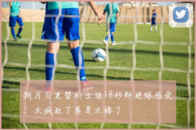 斯万贝里替补出场18秒即进球感受：太疯狂了真是太棒了